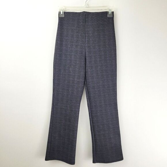 LA HEARTS flat front pull on plaid trouser - Picture 1 of 6